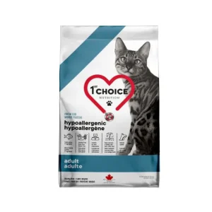1st Choice - Nourriture Pour Chat - Hypoallergène - Morue Sans Grains